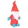 Occasions AIRFLOWZ INFLATABLE CHRISTMAS GNOME  6 FT, ft Tall, Red - 4 of 4
