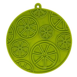 Citrus Design eMat Enrichment Lick Mat With Suction Cups - 1 of 4