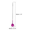 Unique Bargains Pearlized Sewing Stainless Steel Ball Head Needle Straight Quilting Pins - 2 of 4