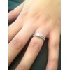 Pompeii3 1/2ct Diamond Engagement Matching Wedding 14K White Gold Ring Set - 4 of 4