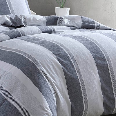Riverbrook Home 2pc Queen Vara Comforter Bedding Set: Machine Washable, Stripe Pattern — фото 5