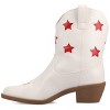 Journee Womens Underwood Medium and Wide Width Western Star Detail Ankle Booties - 2 of 4