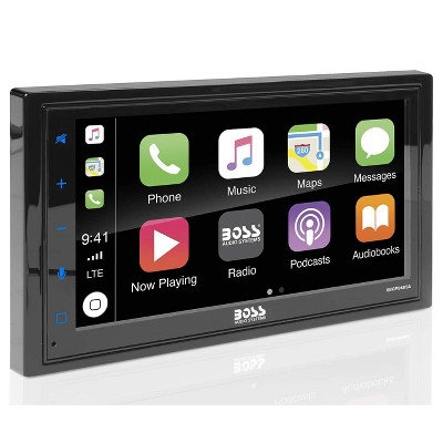 BOSS Audio BVCP9685A Double DIN Android/Apple Smartphone Bluetooth 6.5" LCD Touchscreen Display Vehicle Multimedia Player w/ Multi-Color Illumination