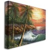 Trademark Fine Art -Rio 'Maui Sunset' Canvas Art - 2 of 3