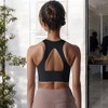 Anna-Kaci Active Women's High Neck Sports Brawith Racerback Design and Seamless Fit - 3 of 4