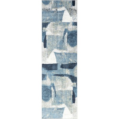 nuLOOM Sherri SpinClean Machine Washable Stain-Resistant Area Rug