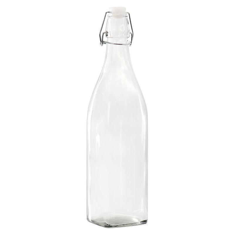 Gibson Home Sweetwater 32.5 Ounce Glass Bottle with Swing Top Stopper, 1 of 6