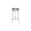 Meridian Furniture,Tuscany Silver Metal Bar Stool - 2 of 4
