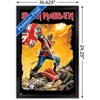 Trends International Iron Maiden - Piece Of Mind Flag Framed Wall Poster Prints - 3 of 4