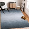 Acekool Washable Area Rug, Modern Geometric Non-Slip Low Pile Stain Resistant Soft Accent Carpet for Living Room Bedroom, Easy Care - 2 of 4