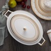 Noritake Trefolio Gold Covered Vegetable Serving Bowl - 2 of 3