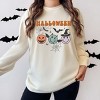 Simply Sage Market Halloween Smiley Faces Garment Dyed Long Sleeve - 2 of 4
