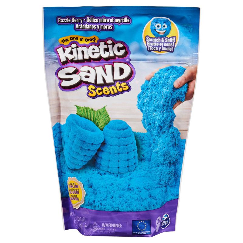 Kinetic Sand Scents 8oz Blue Razzle Berry, 1 of 5
