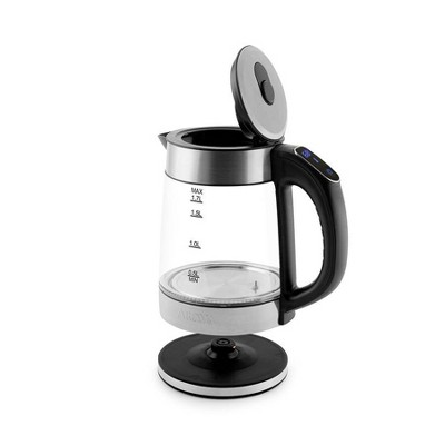 Aroma 1.7L Digital Programmable Glass Kettle with LED Illumination