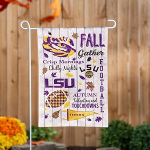 Evergreen Louisiana State University Garden Flag 12 x 18 Inches Indoor Outdoor Decor - 1 of 1