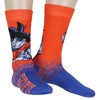 Dragon Ball Z Men's 2-Pack Goku King Kai Training Designs Crew Socks Multicolored - image 2 of 4