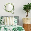 Fern Peel and Stick Decal with Circle Mirror - RoomMates: Modern Vinyl Wall Stickers, Self-Adhesive Botanical Decor - 2 of 4
