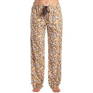 Just Love Womens Velour Pajamas - Printed Pajama Pants - 1 of 3