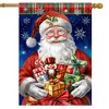 Briarwood Lane Christmas House Flag 40x28 For Outdoor Holly Jolly Santa For Christmas House Flag - 2 of 4