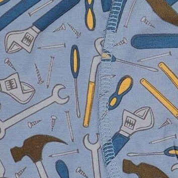 tools on bluish gray background