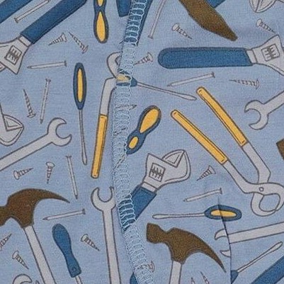 tools on bluish gray background