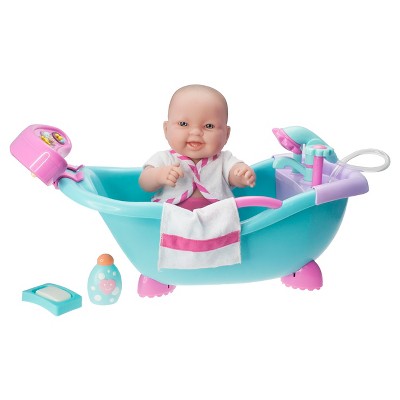 baby doll with tub