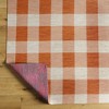 Hauteloom Meris Aqua Blue Plaid Area Rug - 3 of 4