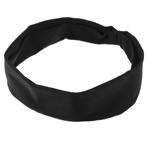 Unique Bargains Anti-Slip Sports Headband 2.95" Wide 1 Pc - 1 of 4