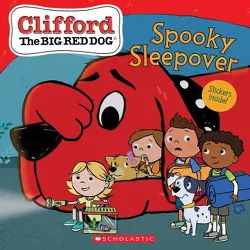 The Spooky Sleepover (Clifford the Big Red Dog Storybook) - by Meredith Rusu (Paperback)