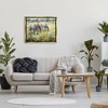 Stupell Industries Grazing Horses in Pasture Black Framed Floater Canvas Wall Art - 2 of 4