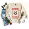 Simply Sage Market Women's Graphic Sweatshirt North Pole University Coquette - 3 of 4