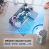 ROVSUN 4100CFM Portable Air Cooler, 13.2Gal/50L Evaporative Swamp Cooler, 3-IN-1 Cooling Fan with Remote Control and 3 Speeds - 3 of 4