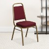 Flash Furniture HERCULES Series Trapezoidal Back Stacking Banquet Chair with 2.5" Thick Seat - 2 of 4