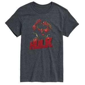 Men's - Marvel - Red Hulk Dynamic Short Sleeve Graphic T-Shirt - 1 of 3
