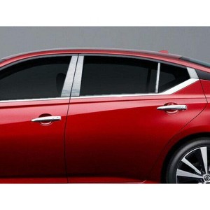 QAA is Compatible with 2019-2020 Nissan Altima 8 Piece Stainless Pillar Post Trim PP19552 - 1 of 4