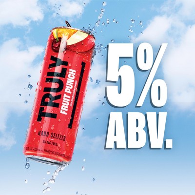 Truly Hard Seltzer Punch Mix Pack - 12pk/12 fl oz Slim Cans, 5 of 10