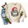Simply Sage Market Women's Graphic Sweatshirt  Santa's Coming To Town Peace - 3 of 4
