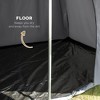 SEVOBAL Camping Tents Quick-Setup Tent with Welded Floor and Porch Design for Outdoor Camping, Gray, 24.02"*11.02"*8.27" - 3 of 4