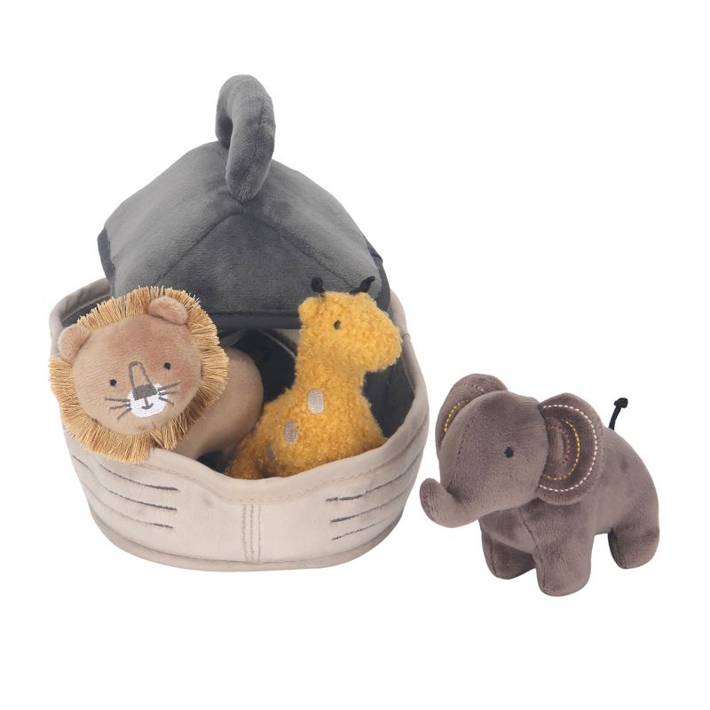 Lambs & Ivy Baby Noah Interactive Plush Boat/Ark with Stuffed Animal Toys, 4 of 7