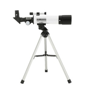 90x Zoom Astronomical Telescope for Kids – 90x Magnification, Includes Two Eyepieces, Tabletop Tripod, and Finder Scope White - 1 of 4