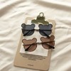 MyKids-USA Girls Colorful Lenses Cartoon Frame Shape Fashion Sunglasses - 3 of 4