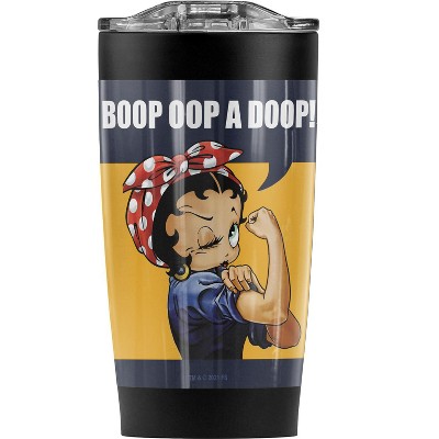 Betty Boop We Can Boop Oop A Doop It! Steel Tumbler 20oz Coffee Travel Mug