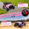 JOYRACER 24V Ride-On Truck for Kids w/ Remote, XL 2-Seater, 4×200W Motors, 4WD/2WD Switch, Bluetooth, Music – Electric Toys Car for Boys Girls - 2 of 4