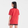 Blondie Girls' Oversized Graphic T-Shirt - Red - 3 of 4