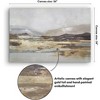 Americanflat 24x36 Canvas Wall Art Featuring Beige, Brown, Blue and White Tones with Hand-Painted Accents and Gold Foil -Landscape Wall Art - 2 of 4