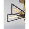 Maxim Lighting Wings 4 - Light Flush Mount in  Black/Satin Brass - 4 of 4