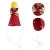 Unique Bargains Halloween Pet Headwear Hat 4.33"x3.94" Red 1 Pc - 3 of 4