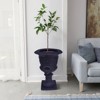 Wooakway 28" H Outdoor Urn Planters Decor Garden Pots Indoor Urn Filters - 4 of 4