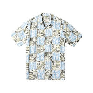 Quiksilver Mens Checked Flight Button Up Shirt - 1 of 1
