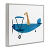 Stupell Industries Giraffe Pilot in Airplane, 20" x 16" - 3 of 4